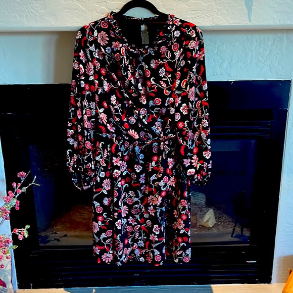Size 10 Banana Republic Floral Dress - Picture 1 of 4